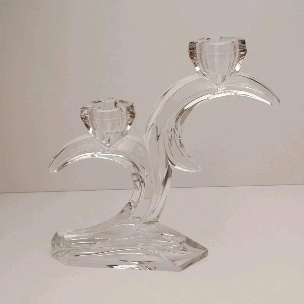 Dalzell Viking Glass Company vintage double